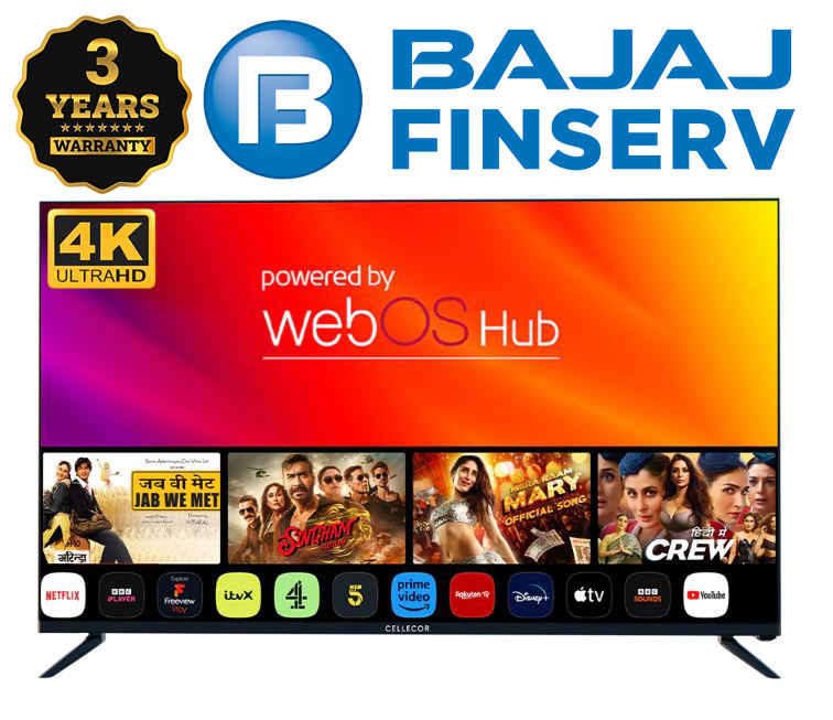 Cellecor Smart TV E-85W Mega Offer Price : 127000