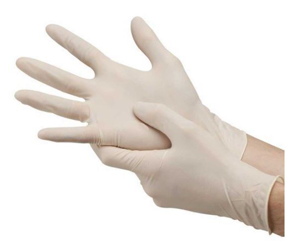 LATEX SURGICAL GLOVES PRE POWDERED