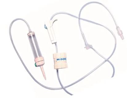 Dial Flow Regulator Infusion Set