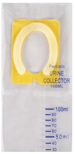 URINE COLLECTION BAG FOR PAEDIATRIC