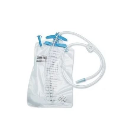 URINE COLLECTION BAG WITH TOP OUTLET