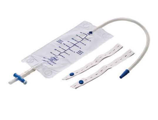 URINE COLLECTION LEG BAG WITH BOTTOM OUTLET