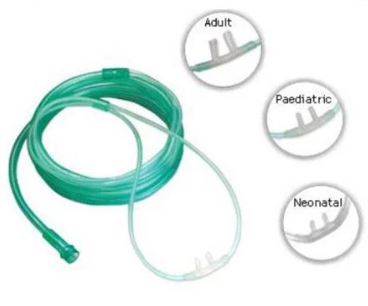 TWIN BORE NASAL OXYGEN SET